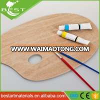 Wooden Artist Paint Palette With Cover